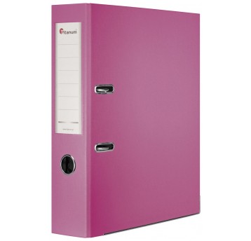 Segregator TITANUM A4 75mm RÓŻOWY /25