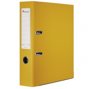 Segregator TITANUM A4 75mm ŻÓŁTY /25