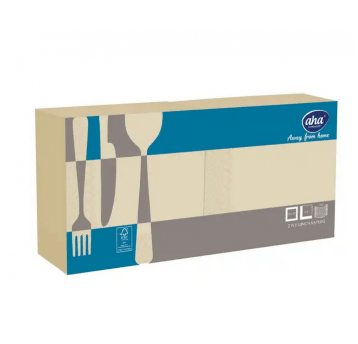 Serwetka 33x33 AHA AFH 1W 500szt SZAMPAN 110 /8