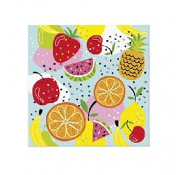 Serwetka 33x33 wzór 3W FRUITS MANIA 20szt /12