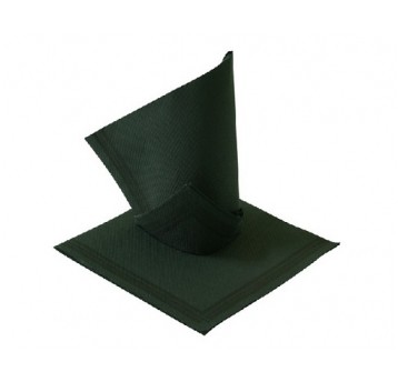 Serwetka 38X38 z paskiem TENDENCE CZARNA 50szt