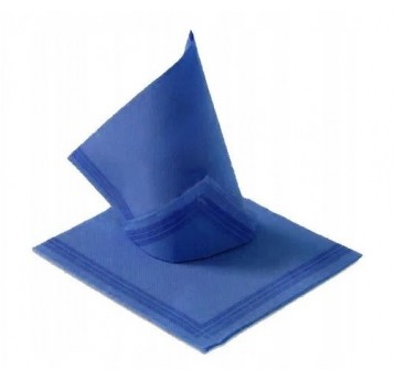 Serwetka 38X38 z paskiem TENDENCE GRANATOWA 50szt