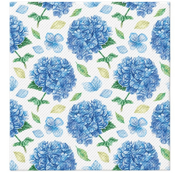 Serwetka 38x40cm softpl PAW Rhuth Hydrangea 20szt