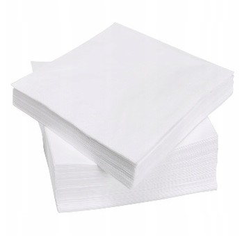 Serwetka 40x40 AHA 3W BIAŁA 100szt 001 /10