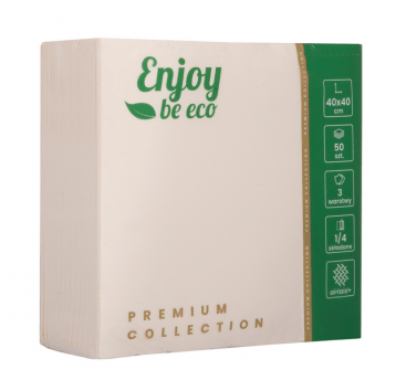 Serwetka 40x40 SZAMPAN ENJOY Airlaid+ 3W 50szt /5