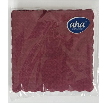 Serwetka gastro 15x15 1W AHA BORDO 120szt /80