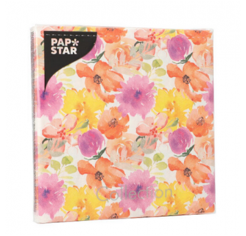 Serwetka Papstar 33x33 3W Flower Splendor 20szt