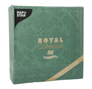 Serwetka ROYAL 40x40 Arabesque CM ZIELONA 50szt /5