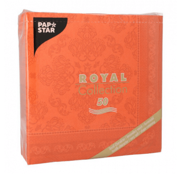 Serwetka ROYAL 40x40 Arabesque NEKTARYNKA 50szt /5