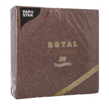 Serwetka ROYAL 40x40 Casali BRĄZ 50szt /5