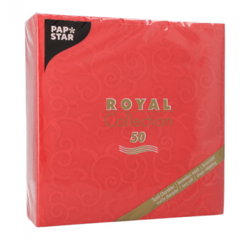 Serwetka ROYAL 40x40 Casali CZERWONA 50szt /5