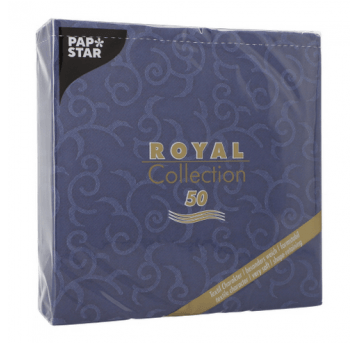 Serwetka ROYAL 40x40 Casali GRANATOWA 50szt /5
