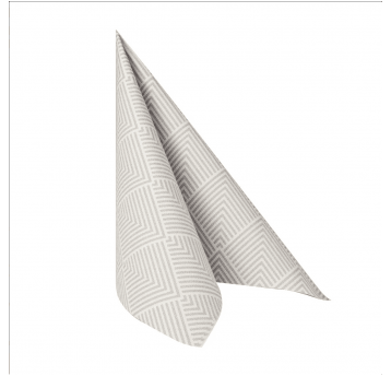 Serwetka ROYAL 40x40 Elegance SZARA 50szt /5