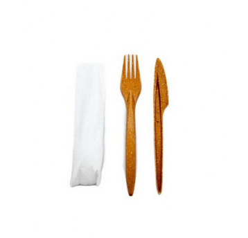 SET WPC Serwetka + widelec + nóż 350szt