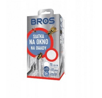 Siatka na okno 130x150 Biała BROS