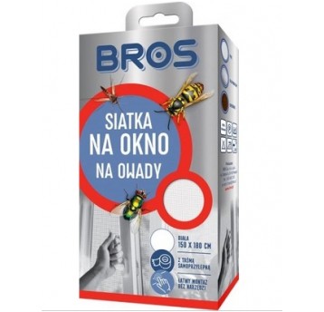 Siatka na okno 150x180 Biała BROS