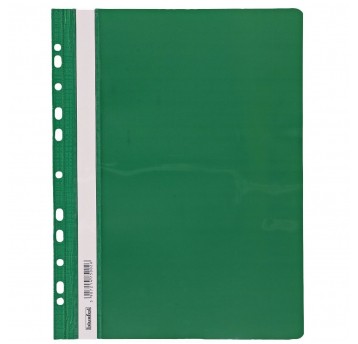 Skoroszyt Biurfol A4 ZIELONY 10szt z oczkami zawie
