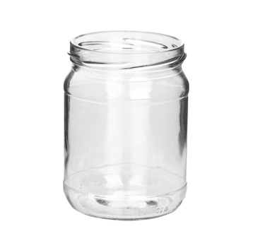 SŁOIK szklany 450ml 66mm 4zacz 16szt