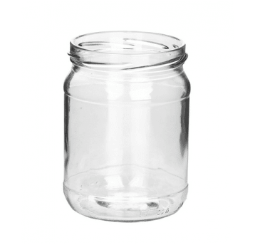 SŁOIK szklany 450ml 66mm 4zacz 16szt
