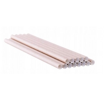 Słomka papierowa 8x200mm KRAFT 150szt/21