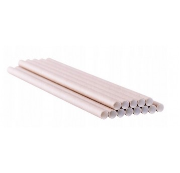 Słomka papierowa 8x200mm KRAFT 150szt