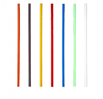 Słomka PP 7x220mm KOLOR MIX 500szt /4