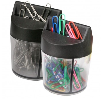 Spinacz okrągły Titanum 25mm pudeł magnety SREBR