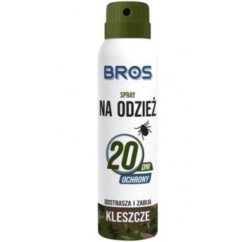 Spray na odzież BROS ostrasza i zabija kllesz 90ml