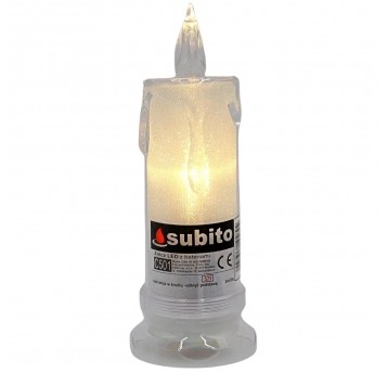 Świeca LED SUBITO brokat C501 / C502 AT65/180