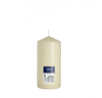 Świeca walec AURA 7 x 15cm KREM ECRU /6