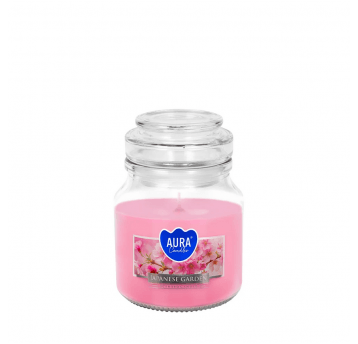Świeca zapach SŁÓJ mała AURA Japoński Ogród