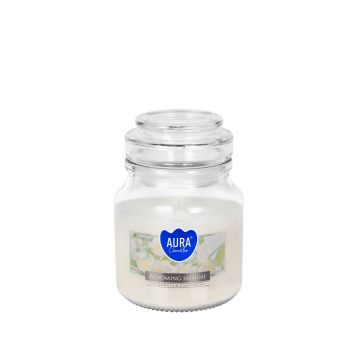 Świeca zapach SŁÓJ mała AURA Jaśmin /6