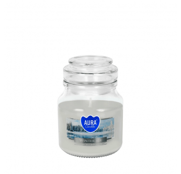 Świeca zapach SŁÓJ mała AURA Zimowe Powietrze