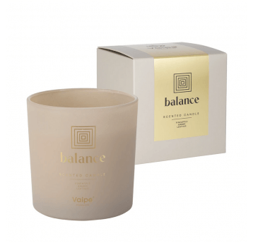 Świeca zapach szkło 2 knoty VALPE BALANCE