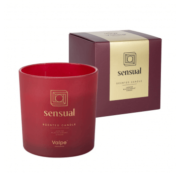 Świeca zapach szkło 2 knoty VALPE SENSUAL