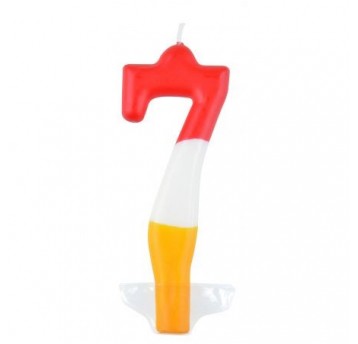 ŚWIECZKA CYFERKA KOLOR 7 PROMOCJA