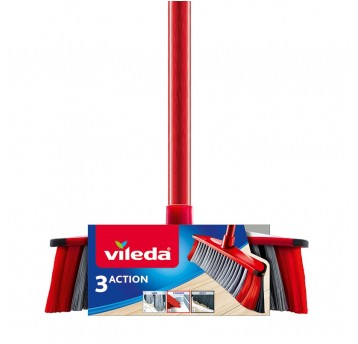 Szczotka/Miotła z kijem VILEDA 3ACTION 3w1 1szt/5