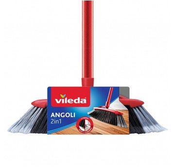 Szczotka z KIJEM profilowana VILEDA ANGOLI 2w1 /5