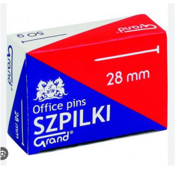 Szpilki metalowe 24mm GRAND 50g /10