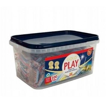 Tabletki do zmywarki GOLD PLAY 100szt