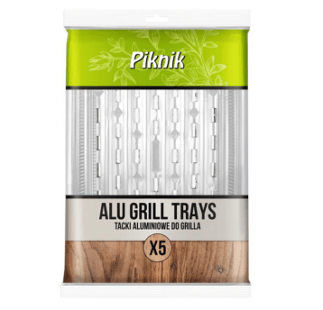 Tacka aluminiowa do grilla 33x23cm PIKNIK 5szt /20