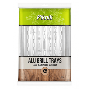Tacka aluminiowa do grilla 33x23cm PIKNIK 5szt /20