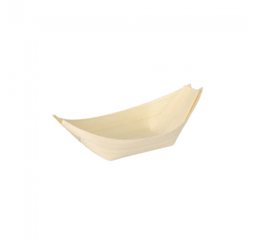 Tacka drewno ŁÓDKA Papstar 11x6,5cm 50szt