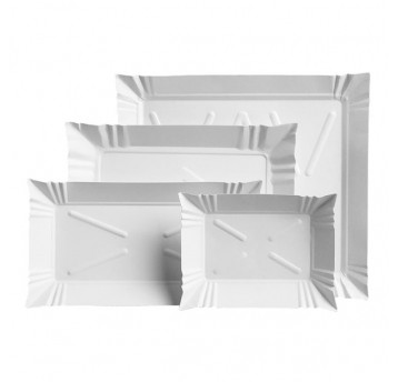 Tacka papierowa prostokątna 13x24 100szt /15 POLKR