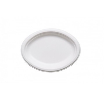 Talerz trzcina owalny ENJOY duży 31x25cm 50szt /10