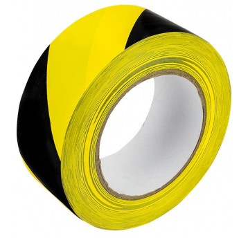 Taśma ostrzegawcza GRAND 48x50mm czarno - żółta