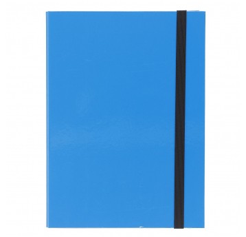 Teczka BOX CARIBIC A4 Jasny Niebieski 5cm