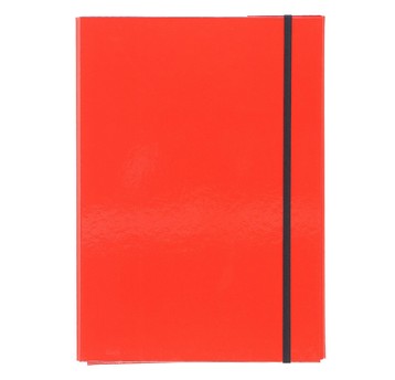 Teczka CARIBIC A4 CZERWONA 2cm