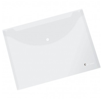 Teczka kopertowa PP Titanum A4 biała transparentna