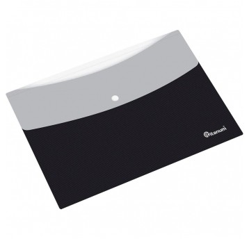 Teczka kopertowa PP Titanum A4 czarno - biała